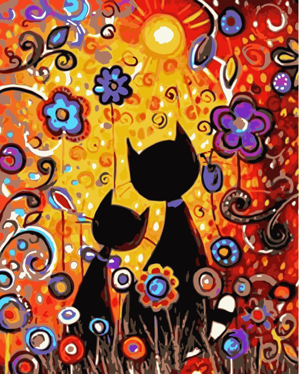 Cartoon & Mystic Malen Nach Zahlen WM1101