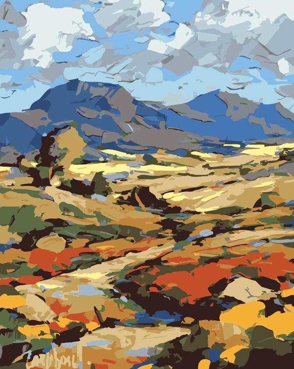 Landschaft Malen Nach Zahlen WM1479