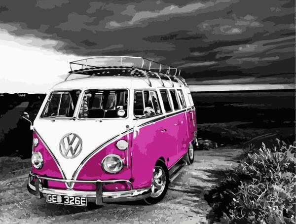 Motor Malen nach Zahlen WM1489