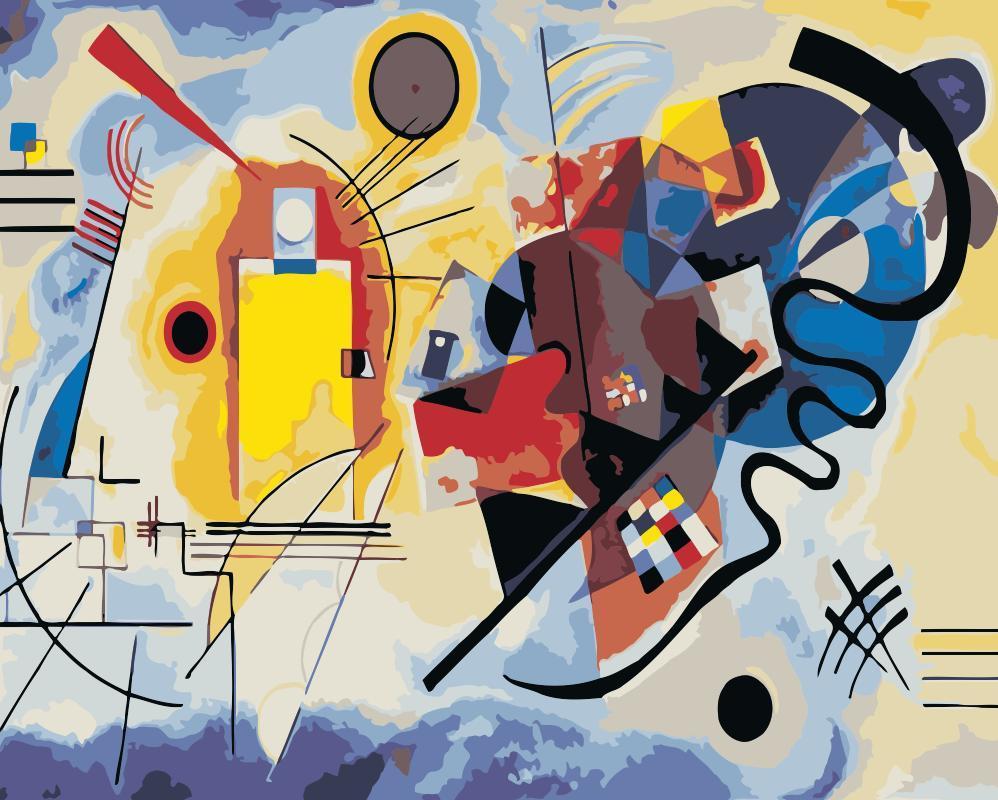 Abstract Malen Nach Zahlen Für Erwachsene WM1491