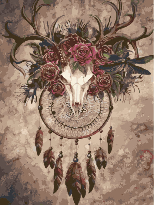 Beliebtes Muster Malen Nach Zahlen WM1607