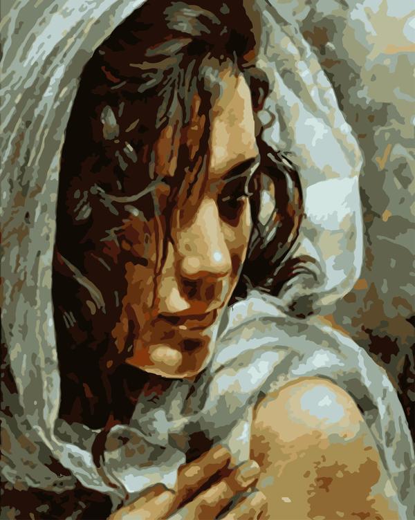 Porträt Malen nach Zahlen WM201