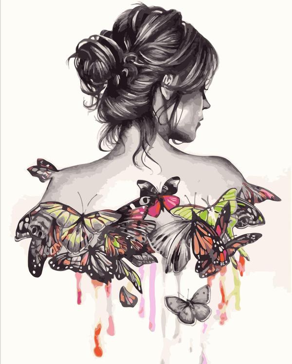 Porträt Malen Nach Zahlen WM328