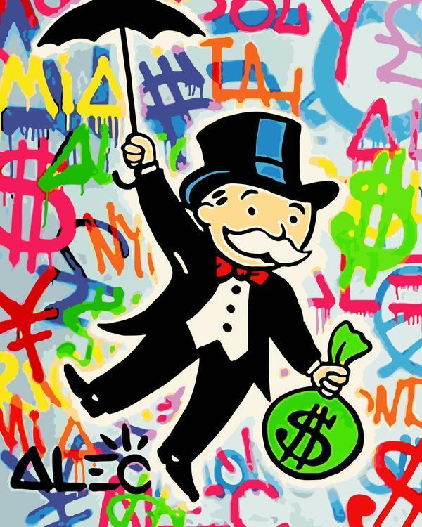 Cartoon Malen nach Zahlen WM871