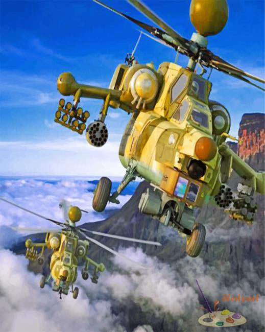 Militär Malen nach Zahlen WR7614