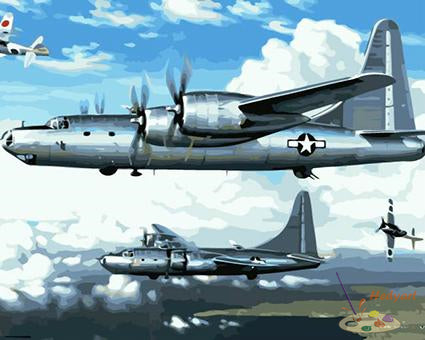 Militär Malen nach Zahlen WR7617