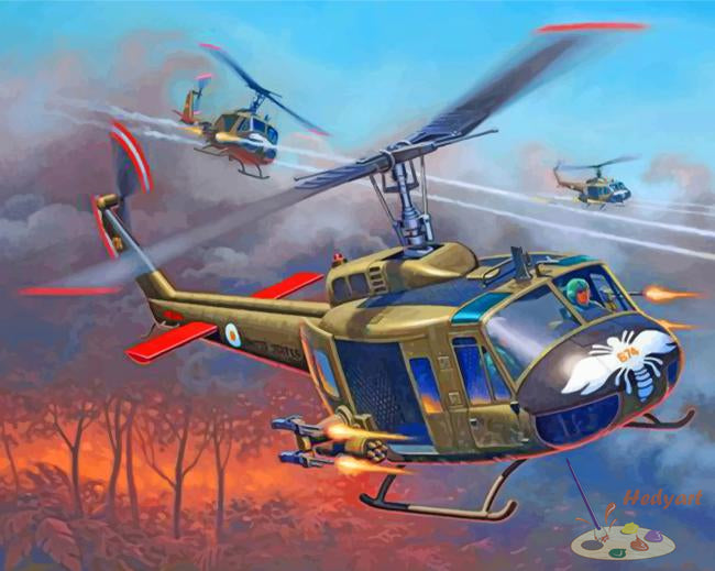 Militär Malen nach Zahlen WR7622