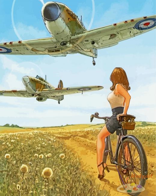 Militär Malen nach Zahlen WR7627