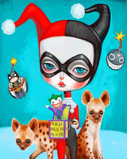 Porträt Malen nach Zahlen XC1209