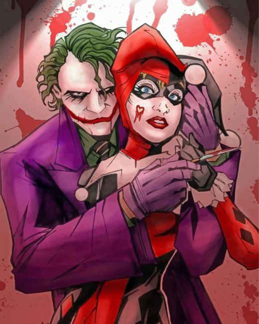 Porträt Malen nach Zahlen XC1215