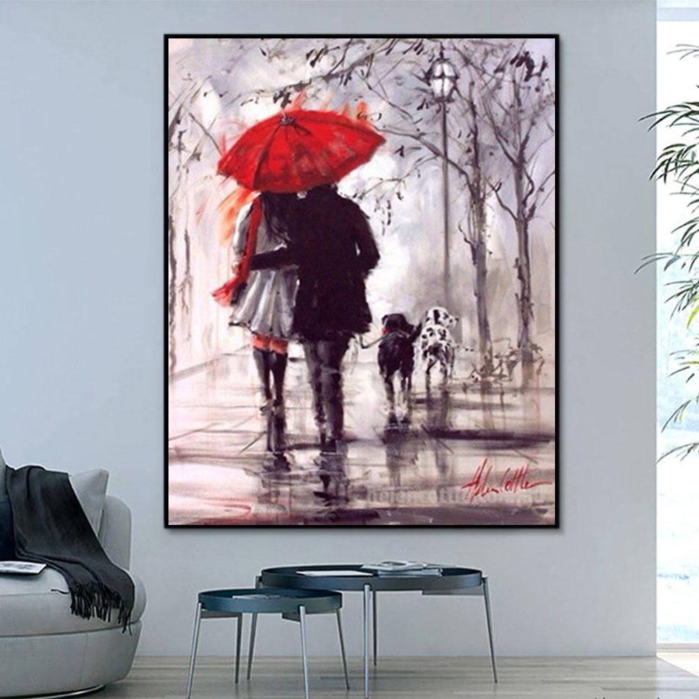 Porträt Paar Malen Nach Zahlen Für Erwachsene Y5221