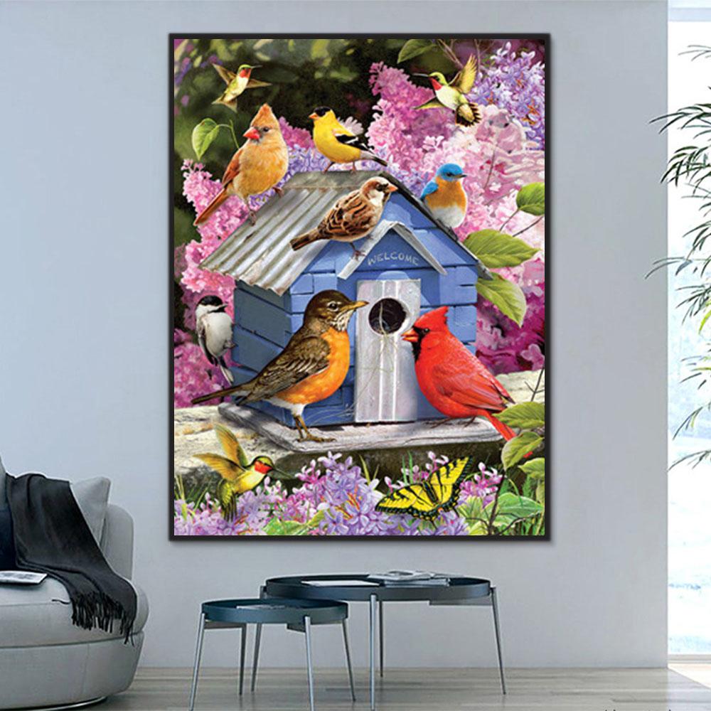 Vogel Malen Nach Zahlen Für Erwachsene Y5528