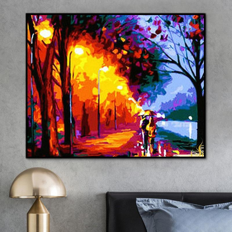 Landschaft Malen Nach Zahlen Für Erwachsene HQD1217