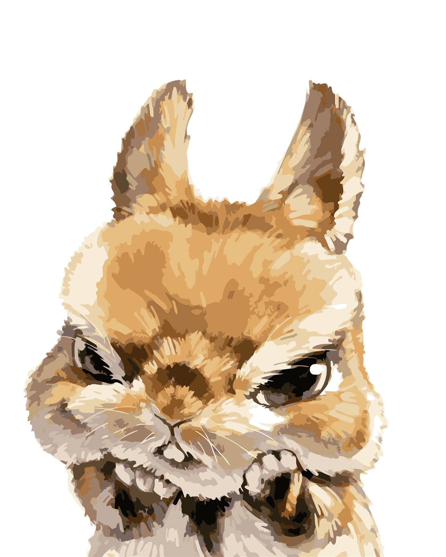 Tier Rabbit Malen Nach Zahlen Für Anfänger HQD1386