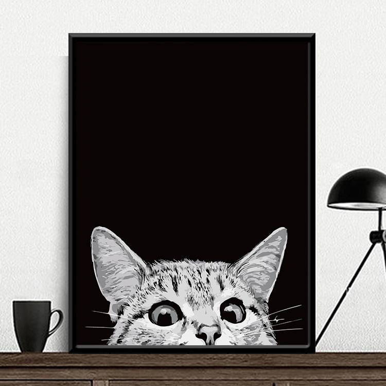 Hund & Katze Malen Nach Zahlen Für Erwachsene Z6012