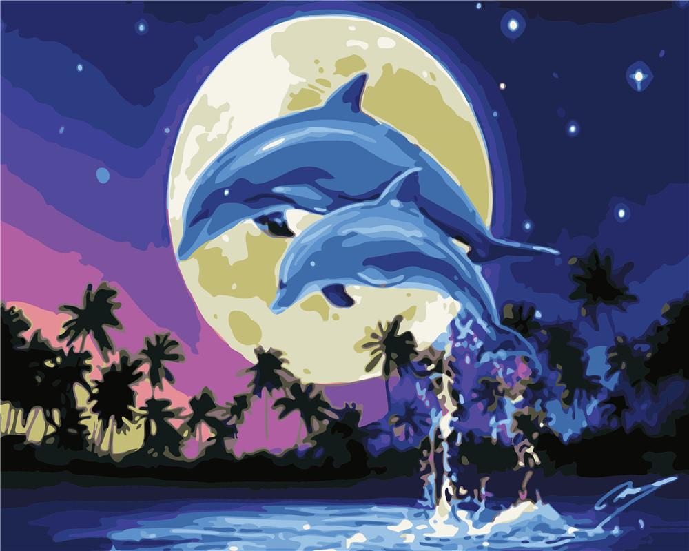 Tier Malen nach Zahlen For Adult ZC3046