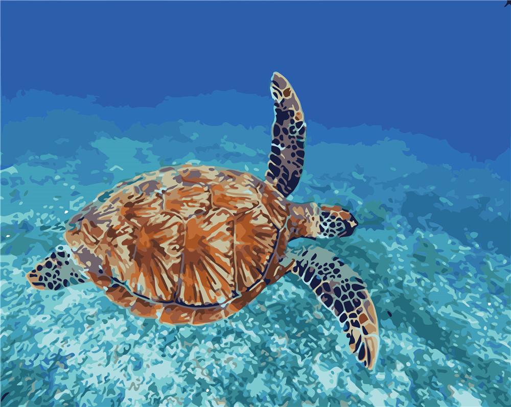 Tier Malen nach Zahlen For Adult ZC3053