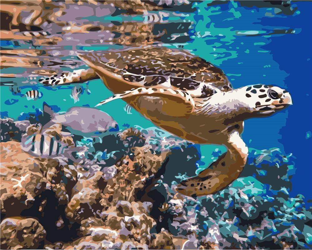 Tier Malen nach Zahlen For Adult ZC3054