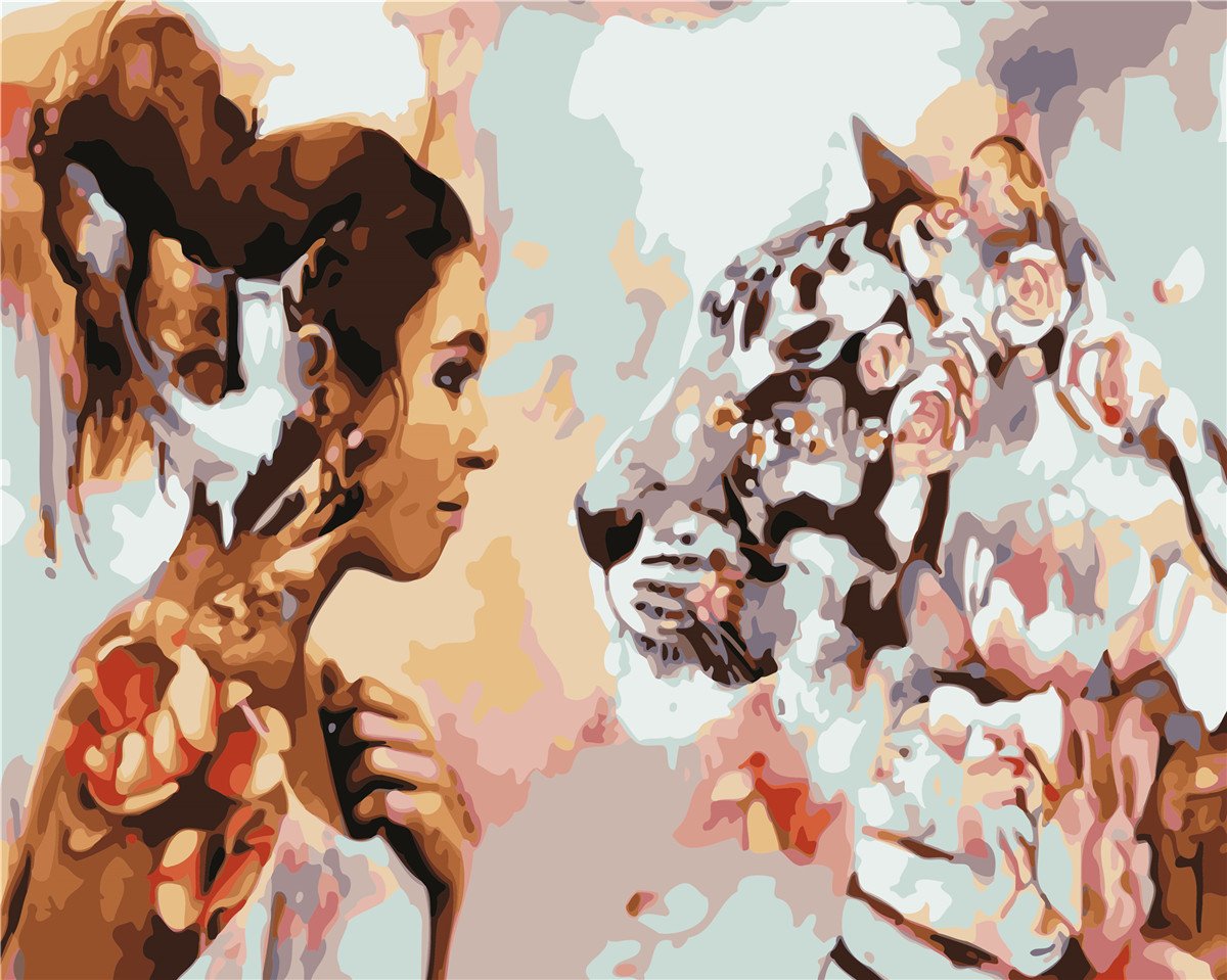 Porträt Malen nach Zahlen For Adult ZC3061