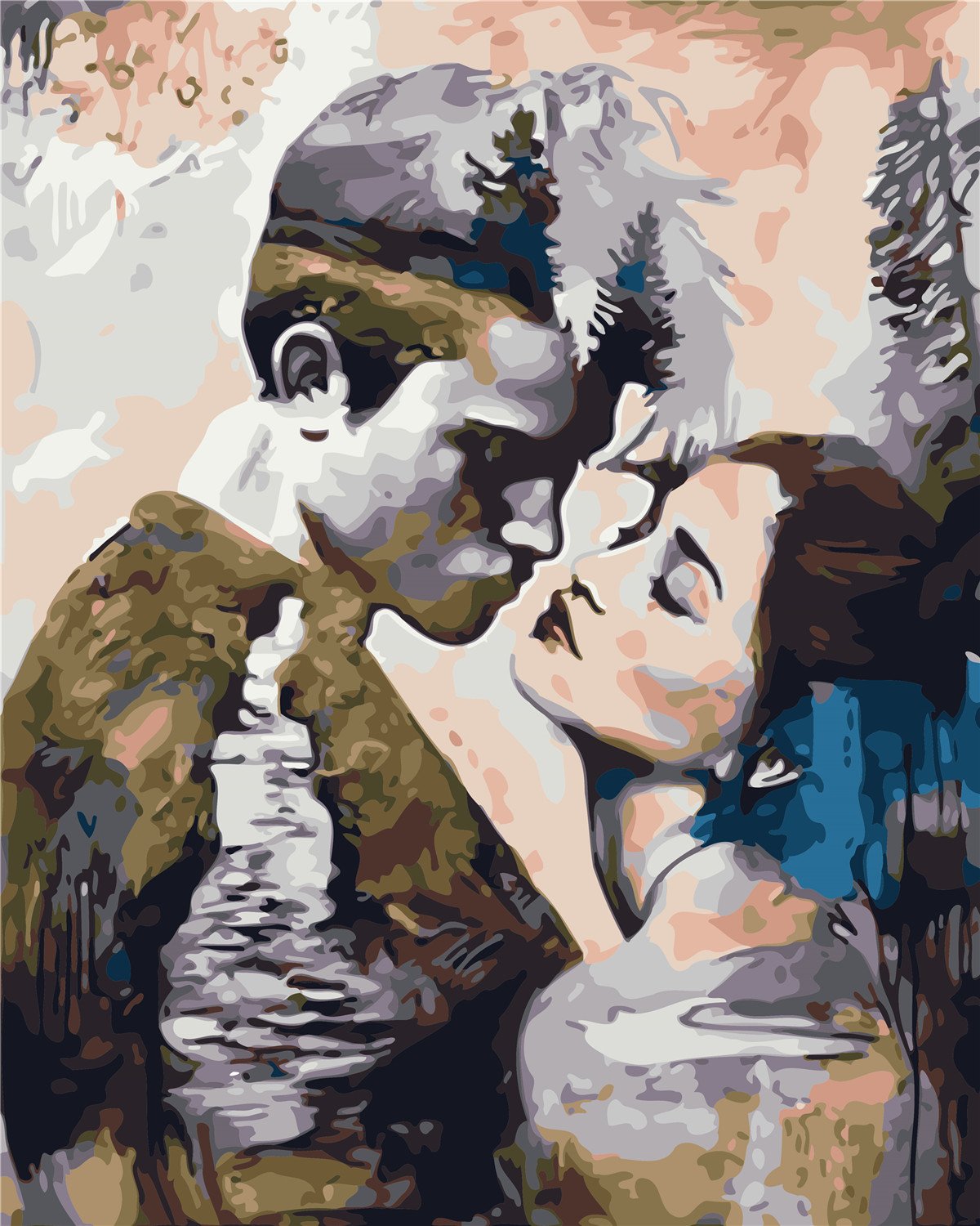 Porträt Malen nach Zahlen For Adult ZC3064