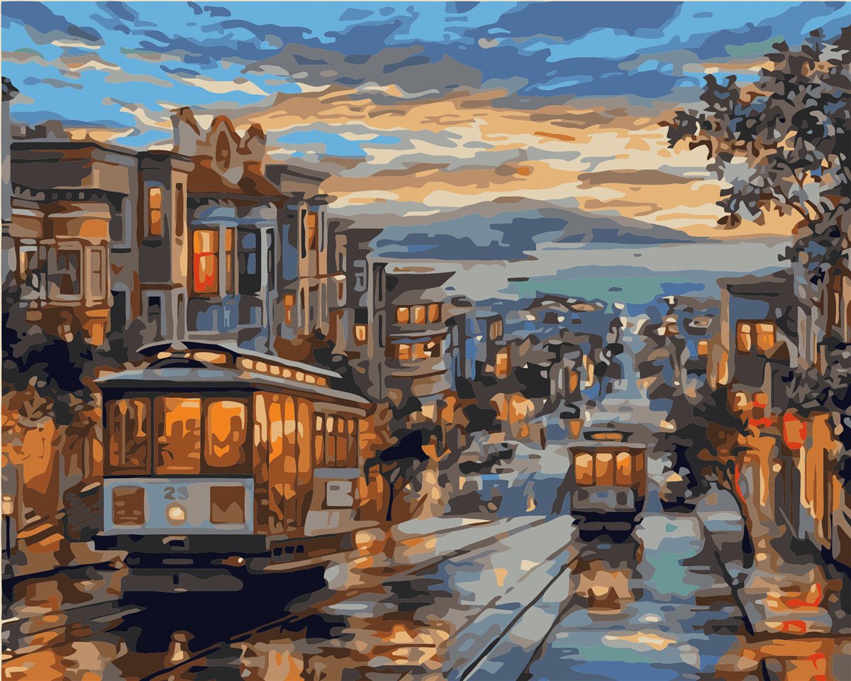 Landschaft Malen nach Zahlen For Adult ZC3069