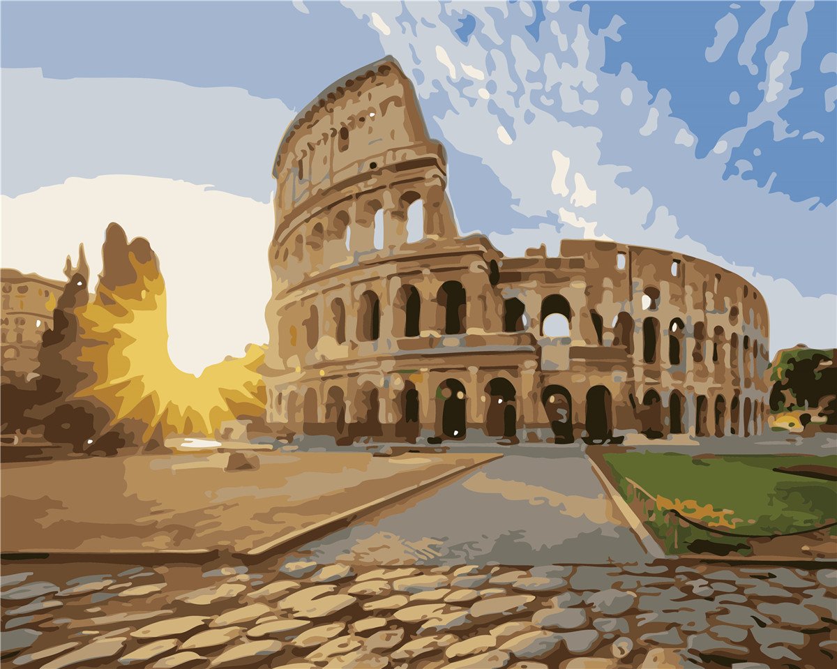 Stadt Malen nach Zahlen ZC3081