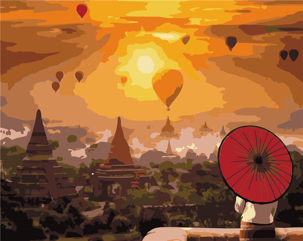 Landschaft Malen nach Zahlen For Adult ZC3102