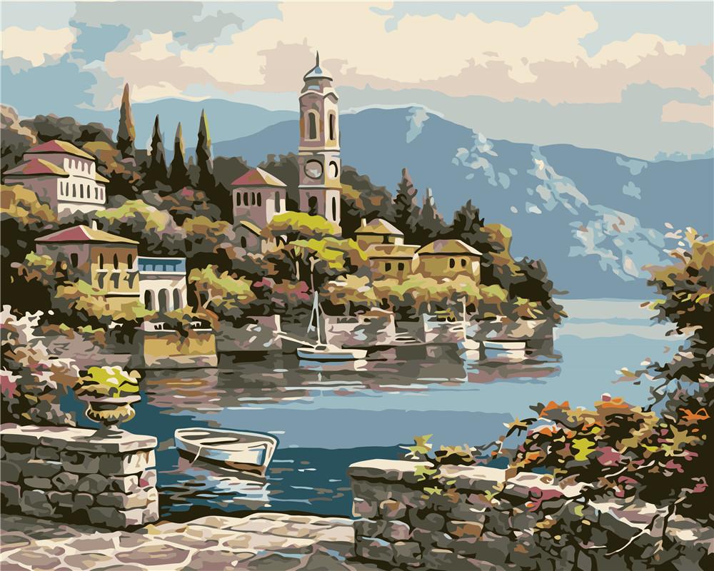 Landschaft Malen nach Zahlen For Adult ZC3145