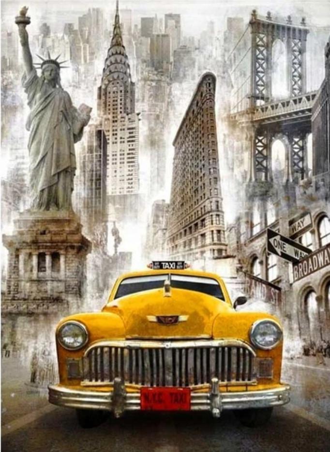 Stadt Malen nach Zahlen q2666