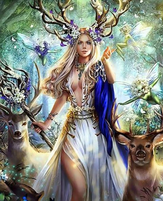 Porträt Frau Malen Nach Zahlen Für Erwachsene HQD1424