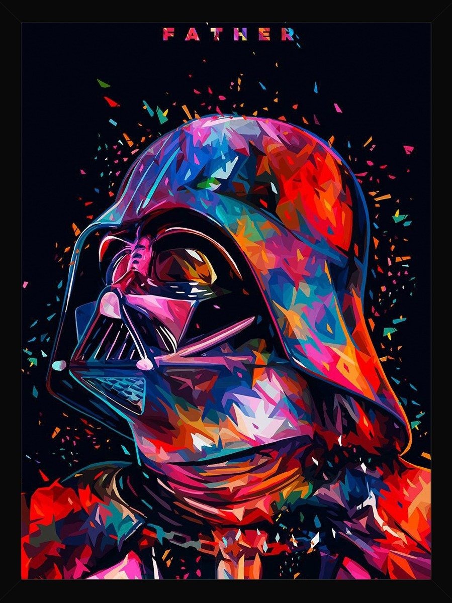 Movie Paint By Numbers Kits UK vm00026