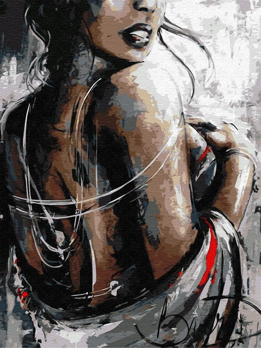 Abstrakt Malen nach Zahlen vm91267