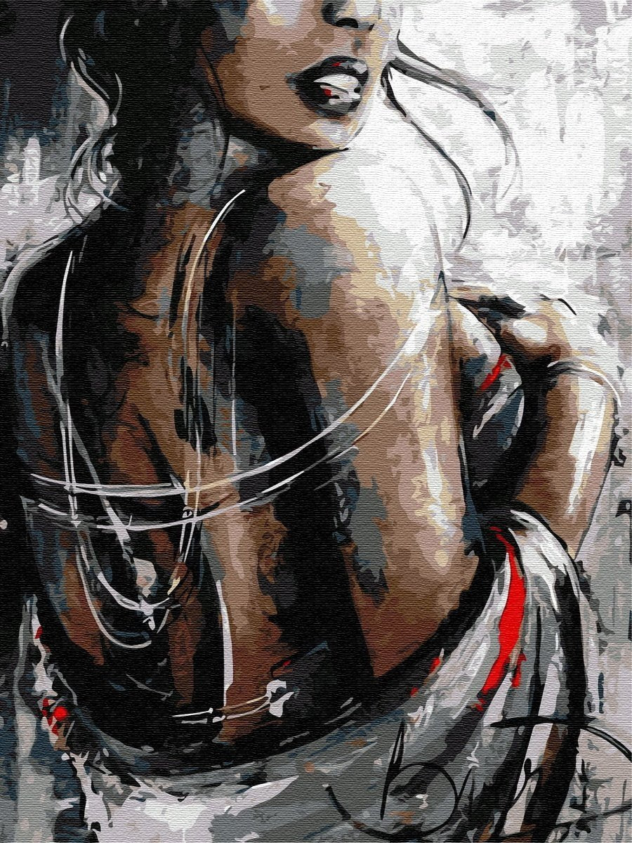 Abstrakt Malen Nach Zahlen Für Erwachsene HQD1353