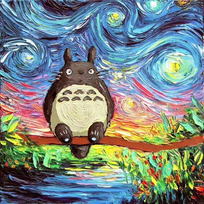 Cartoon Malen nach Zahlen vm92605