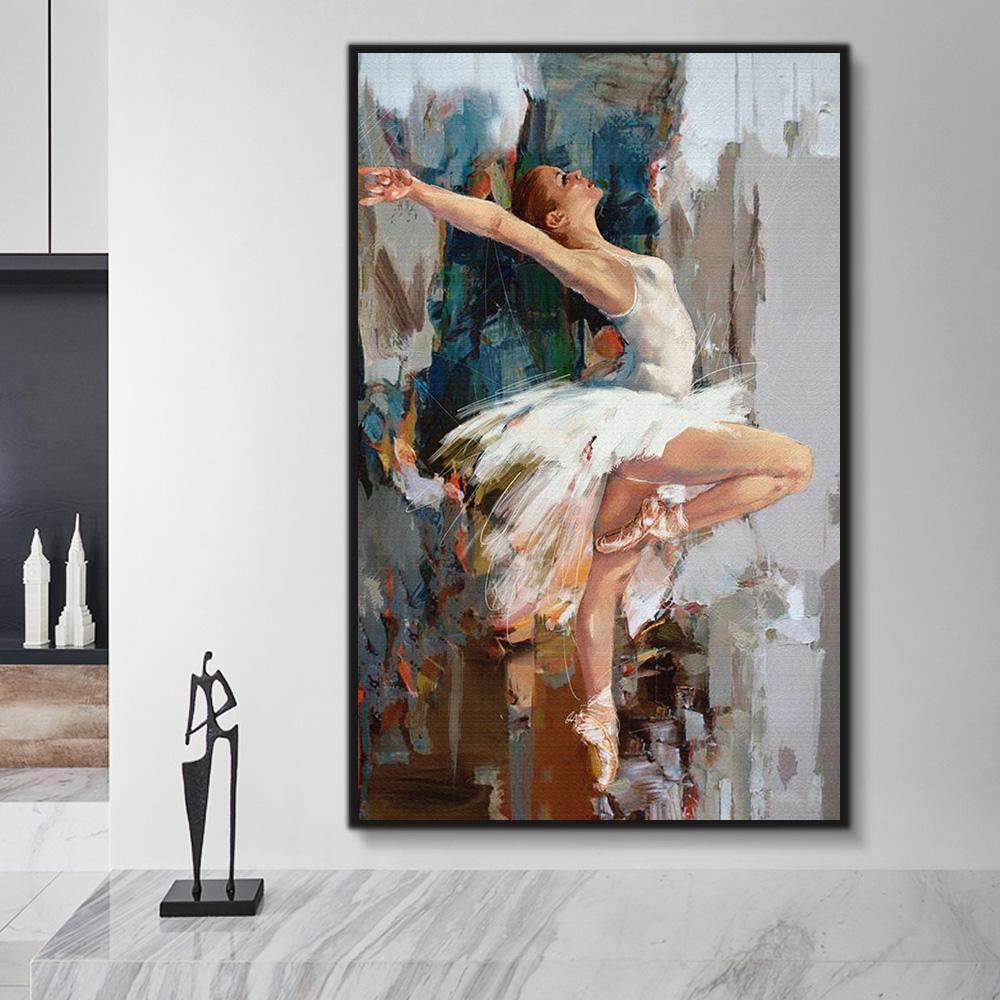 Porträt Tänzerin Malen Nach Zahlen Für Erwachsene HQD1314