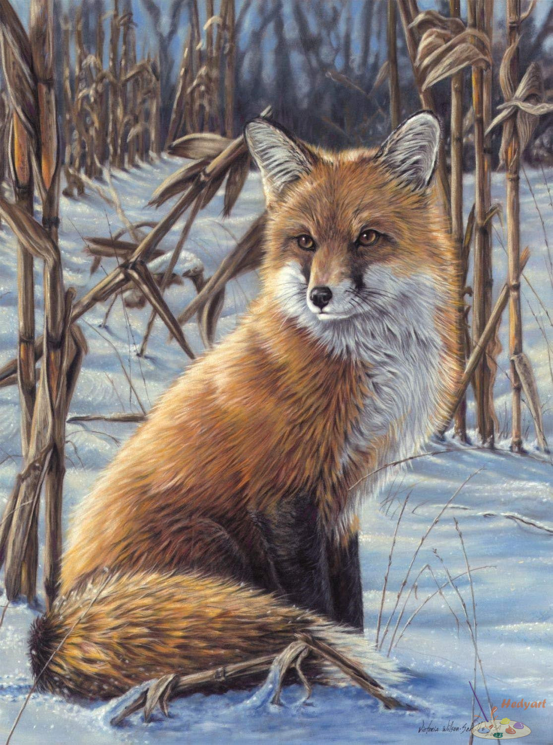 Tier Malen nach Zahlen vm95827