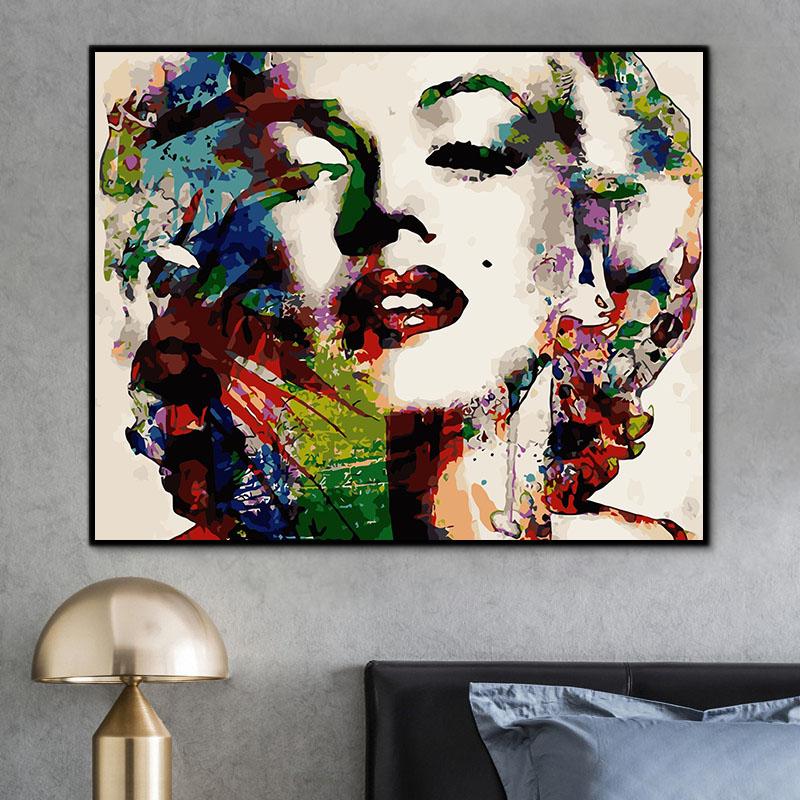 Porträt Frau Malen Nach Zahlen Für Erwachsene HQD1340