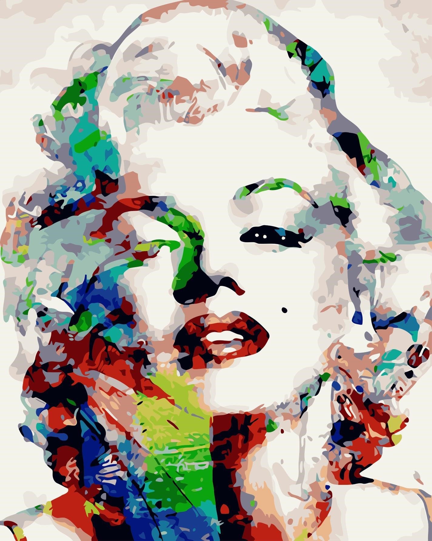 Porträt Frau Malen Nach Zahlen Für Erwachsene HQD1428