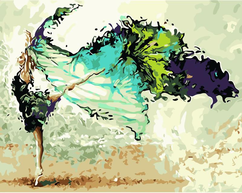 Abstrakt Malen Nach Zahlen Für Erwachsene HQD1360