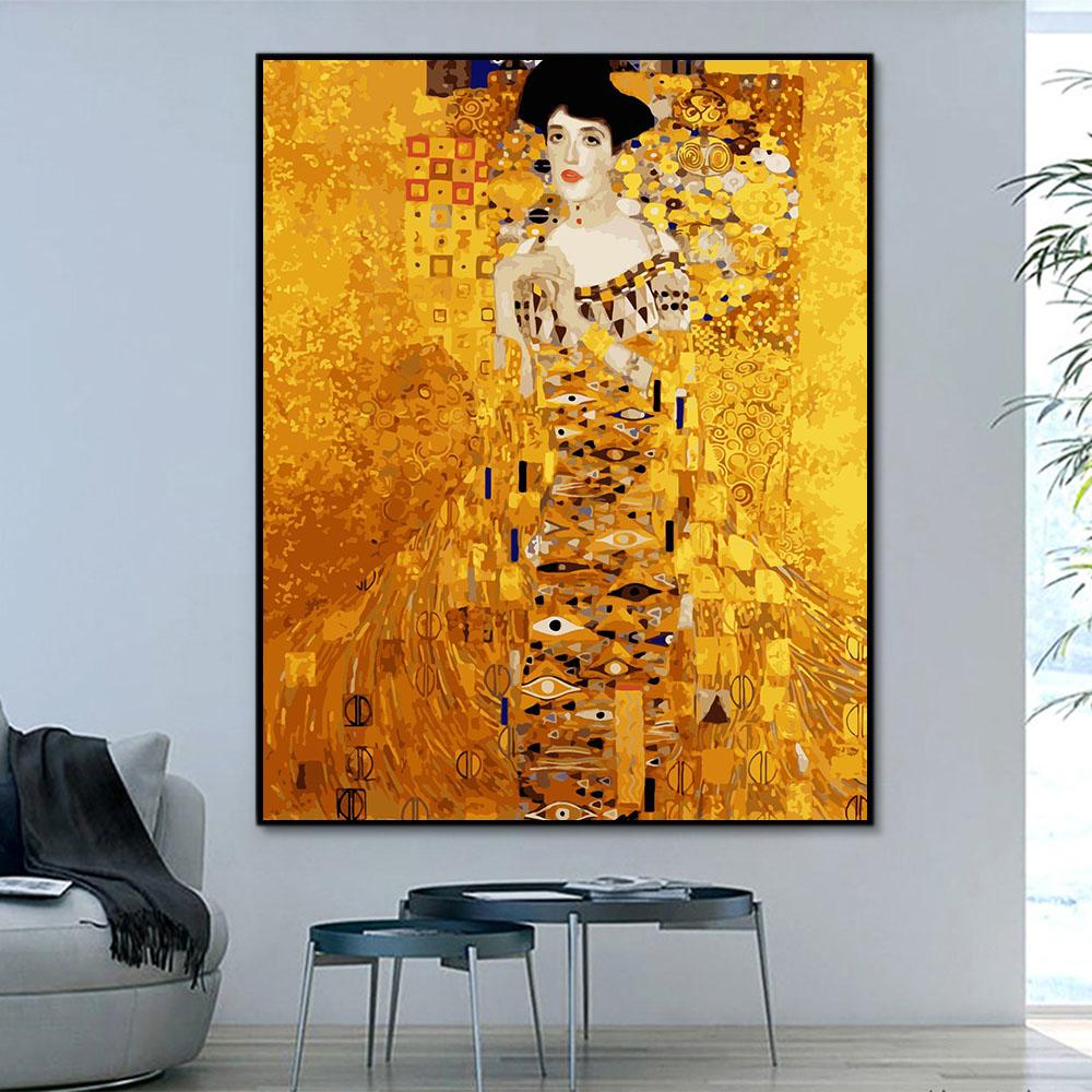 Porträt Frau Malen Nach Zahlen Für Erwachsene HQD1336