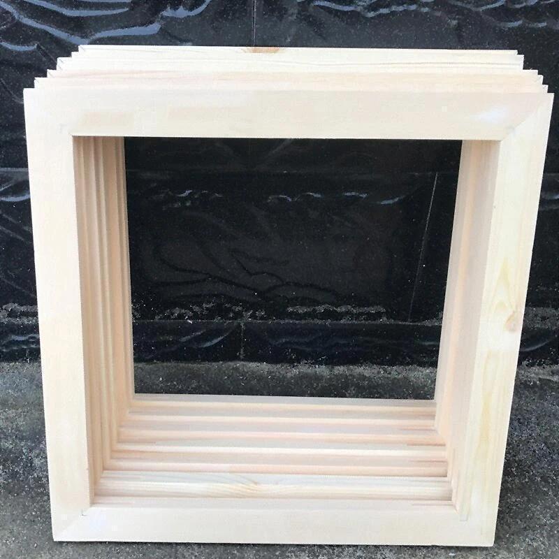 DIY Rahmen Holzkombination