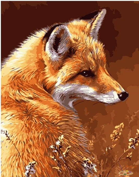 Tier Malen nach Zahlen FOX7741
