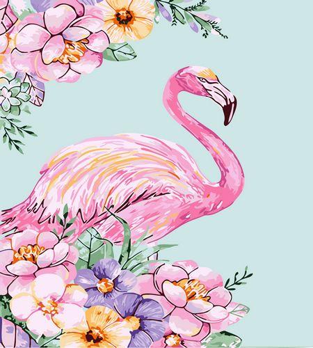 Flamingo Malen Nach Zahlen Für Anfänger GX1425