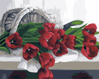 Blume Malen nach Zahlen GX22082