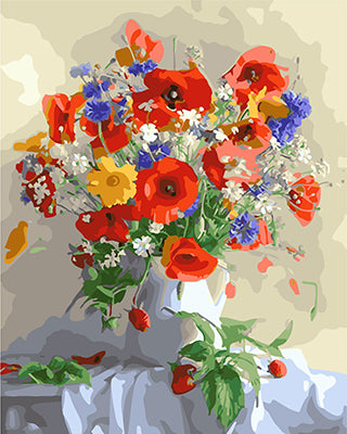 Blume Malen nach Zahlen GX22181