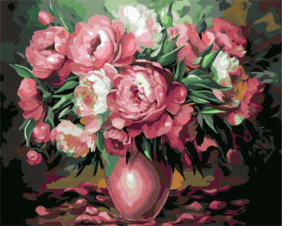 Blume Malen nach Zahlen GX23492