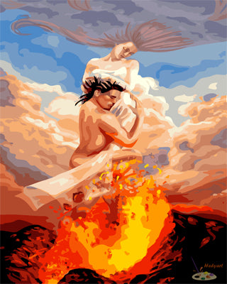 Fantasie Malen nach Zahlen GX24281