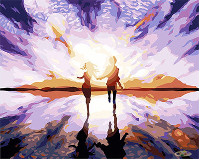 Fantasie Malen nach Zahlen GX25915