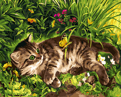 Hund & Katze Malen nach Zahlen GX26140