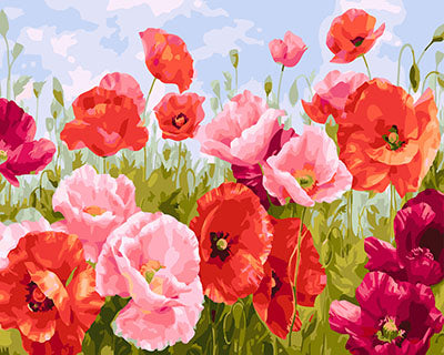 Blume Malen nach Zahlen GX26187